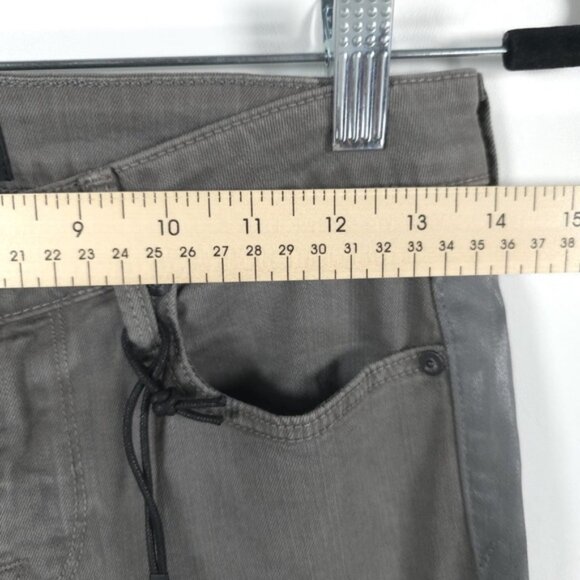NWT Vince. Women’s Skinny Jeans Gray‎ Side Stripes Tuxedo Dylan Mid Rise Size 25 - Picture 8 of 16